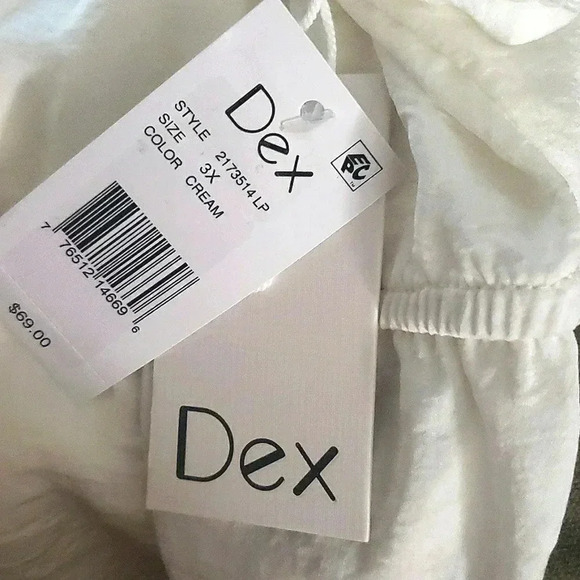 Boho 3XL Cottage Fairy Whimsical Silky Romantic Lace Floral Embroidered Top New - Picture 4 of 8